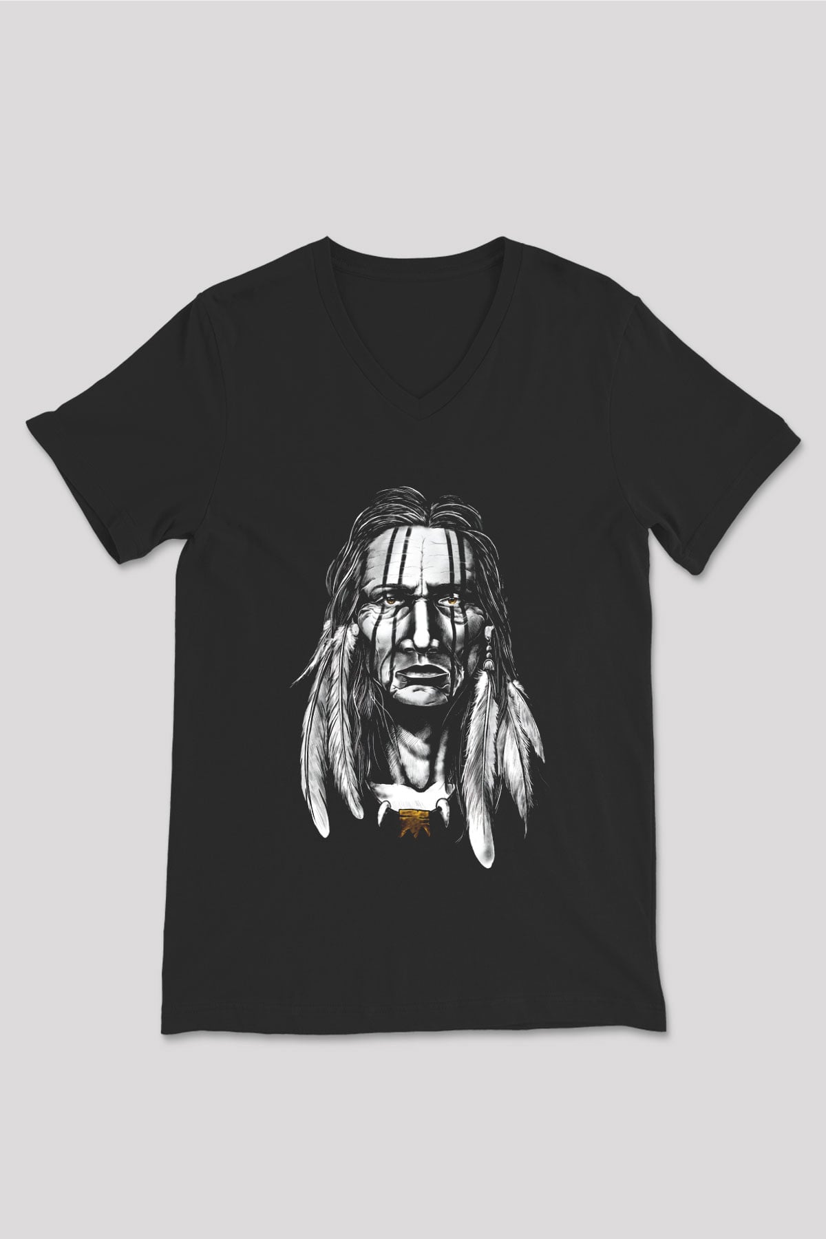Unisex V Yaka Tişört TSR161