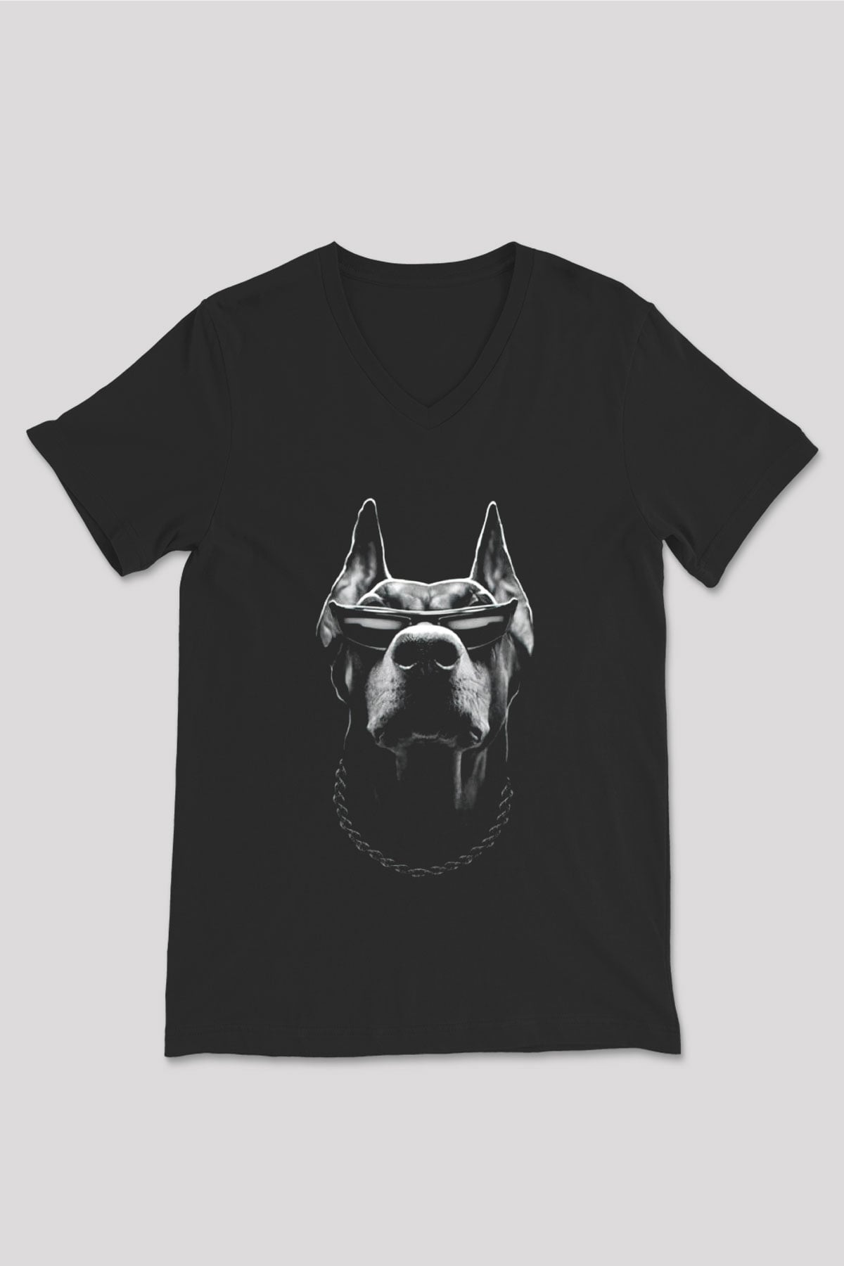 Unisex V Yaka Tişört TSR182