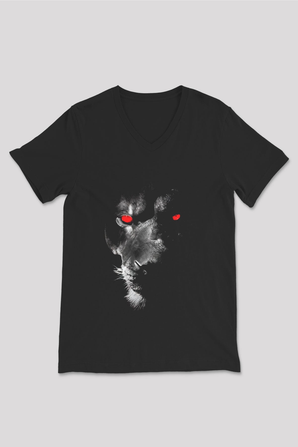 Unisex V Yaka Tişört TSR194