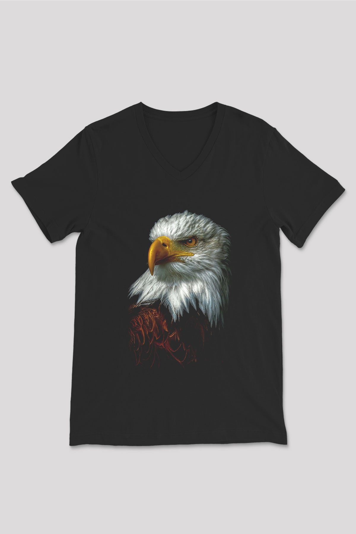 Unisex V Yaka Tişört TSR198