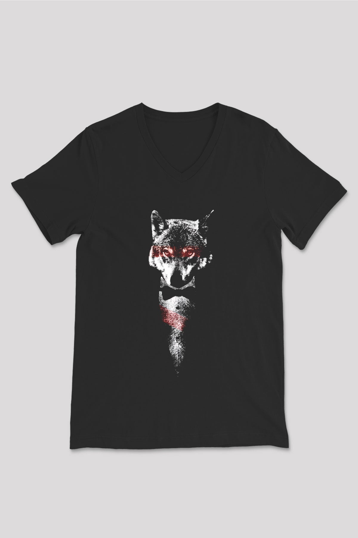 Unisex V Yaka Tişört TSR22