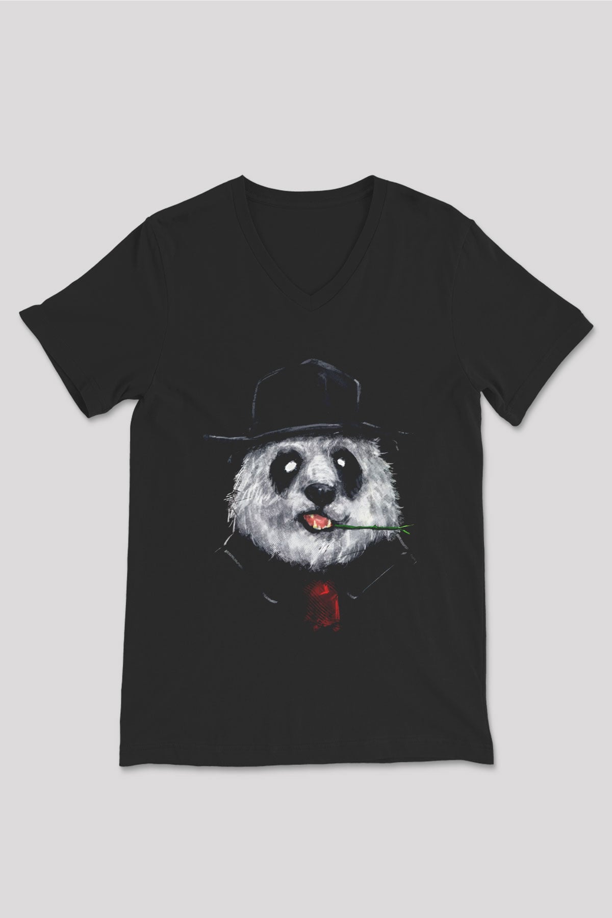 Unisex V Yaka Tişört TSR224
