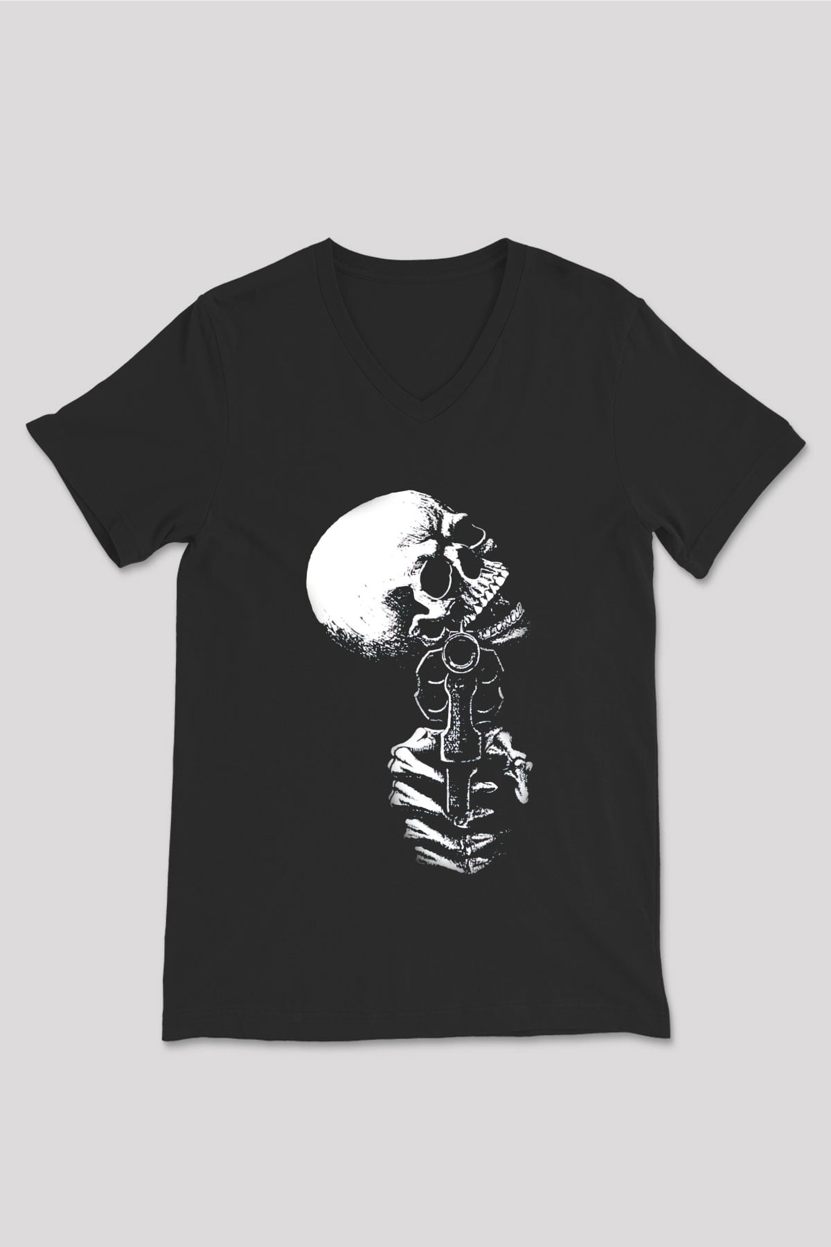 Unisex V Yaka Tişört TSR271