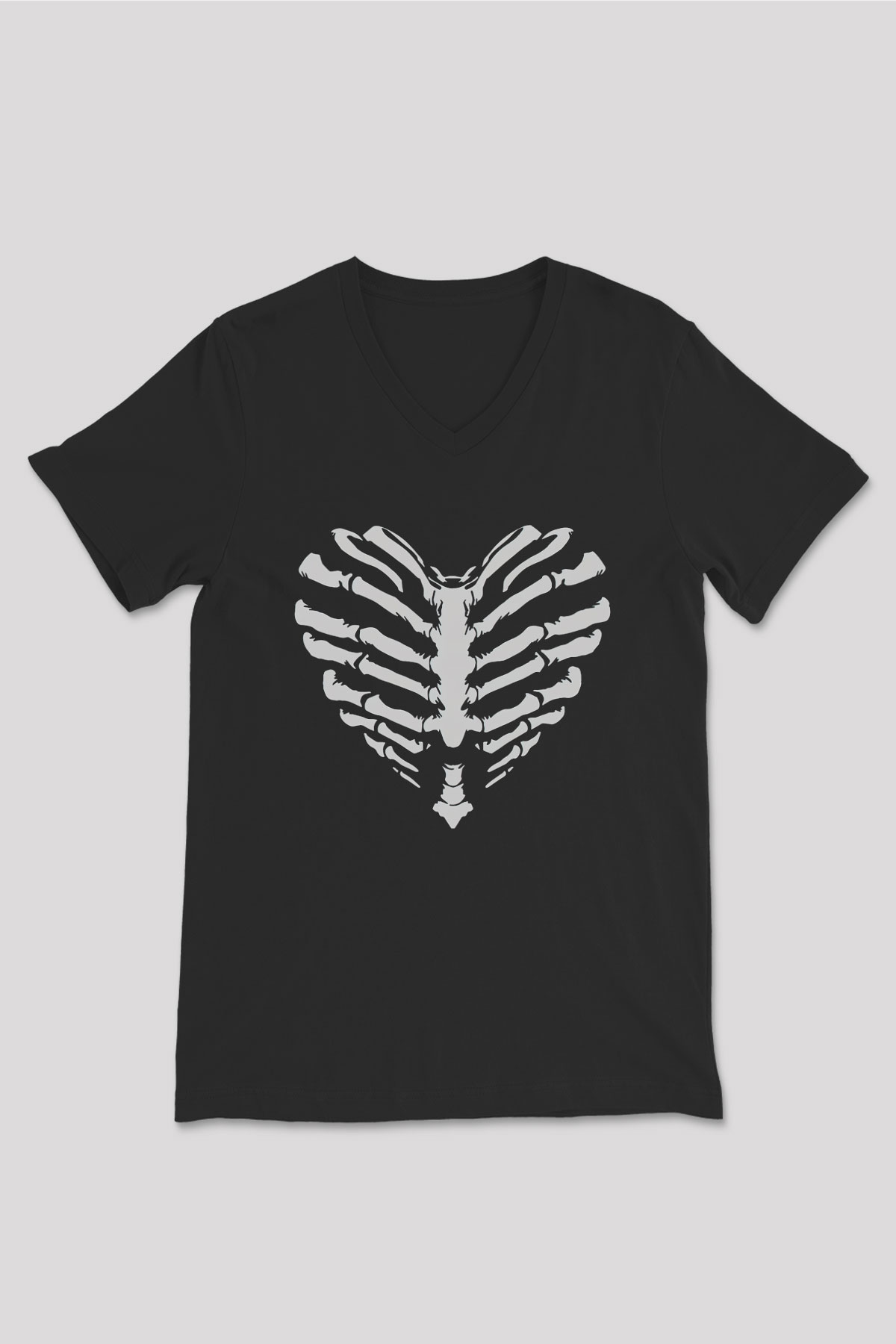 Unisex V Yaka Tişört TSR535