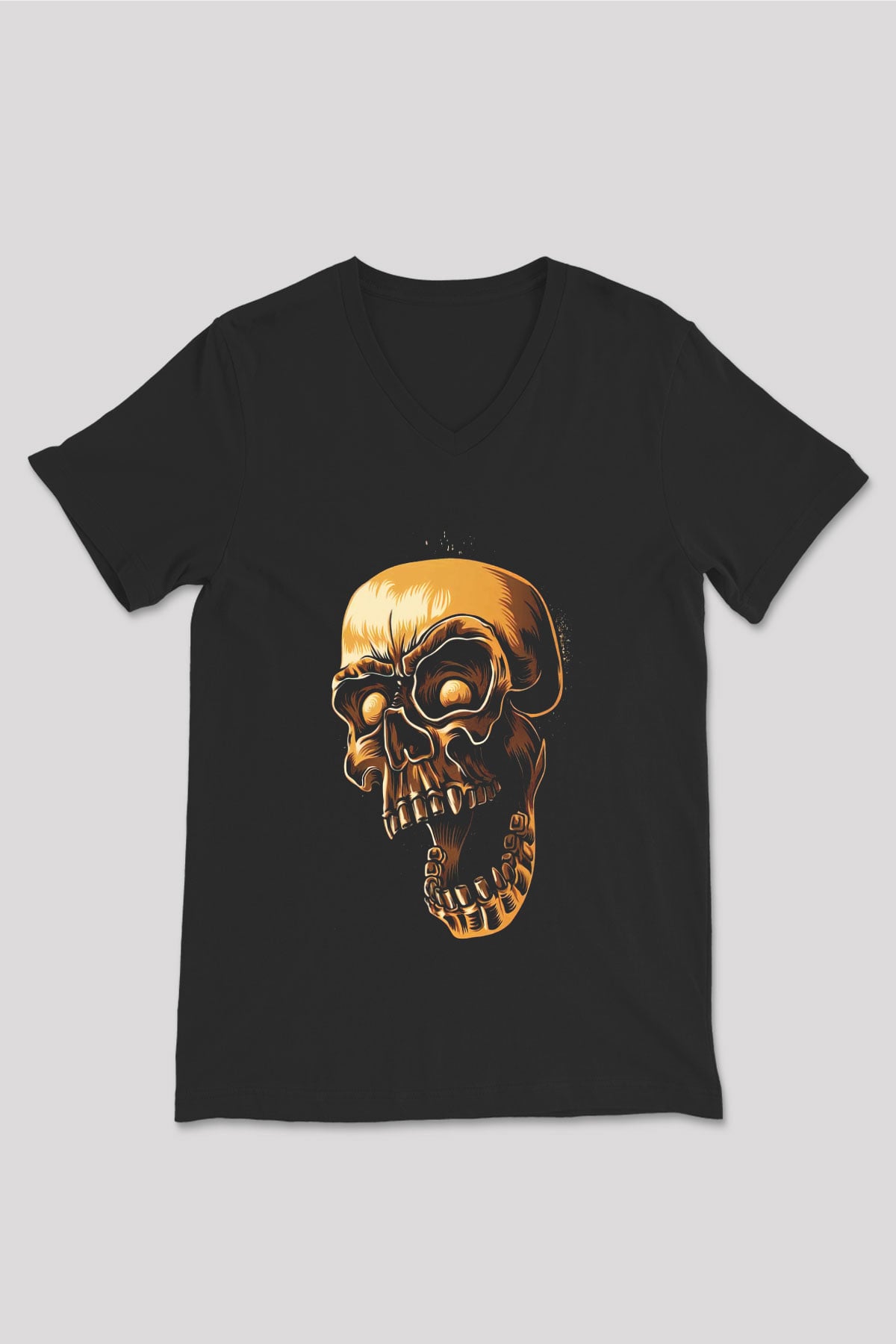 Unisex V Yaka Tişört TSR54