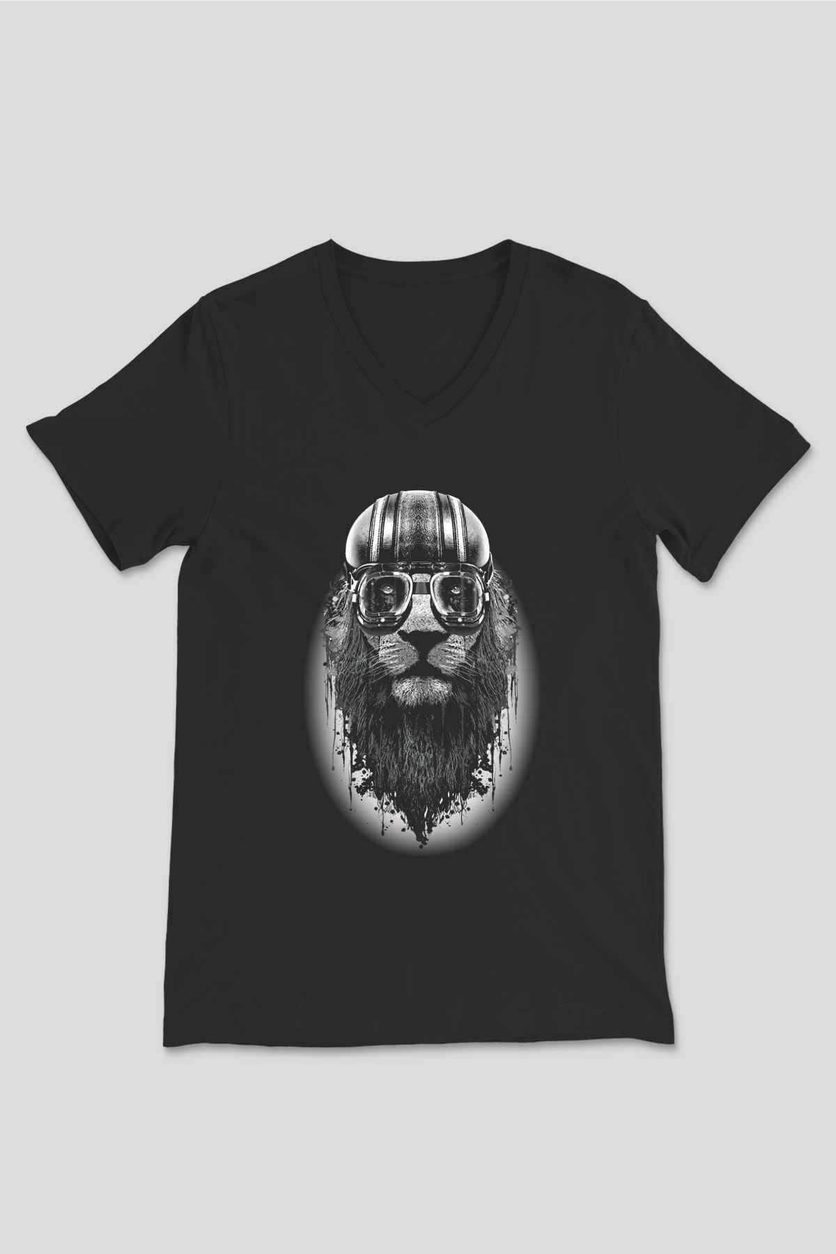 Unisex V Yaka Tişört TSR60