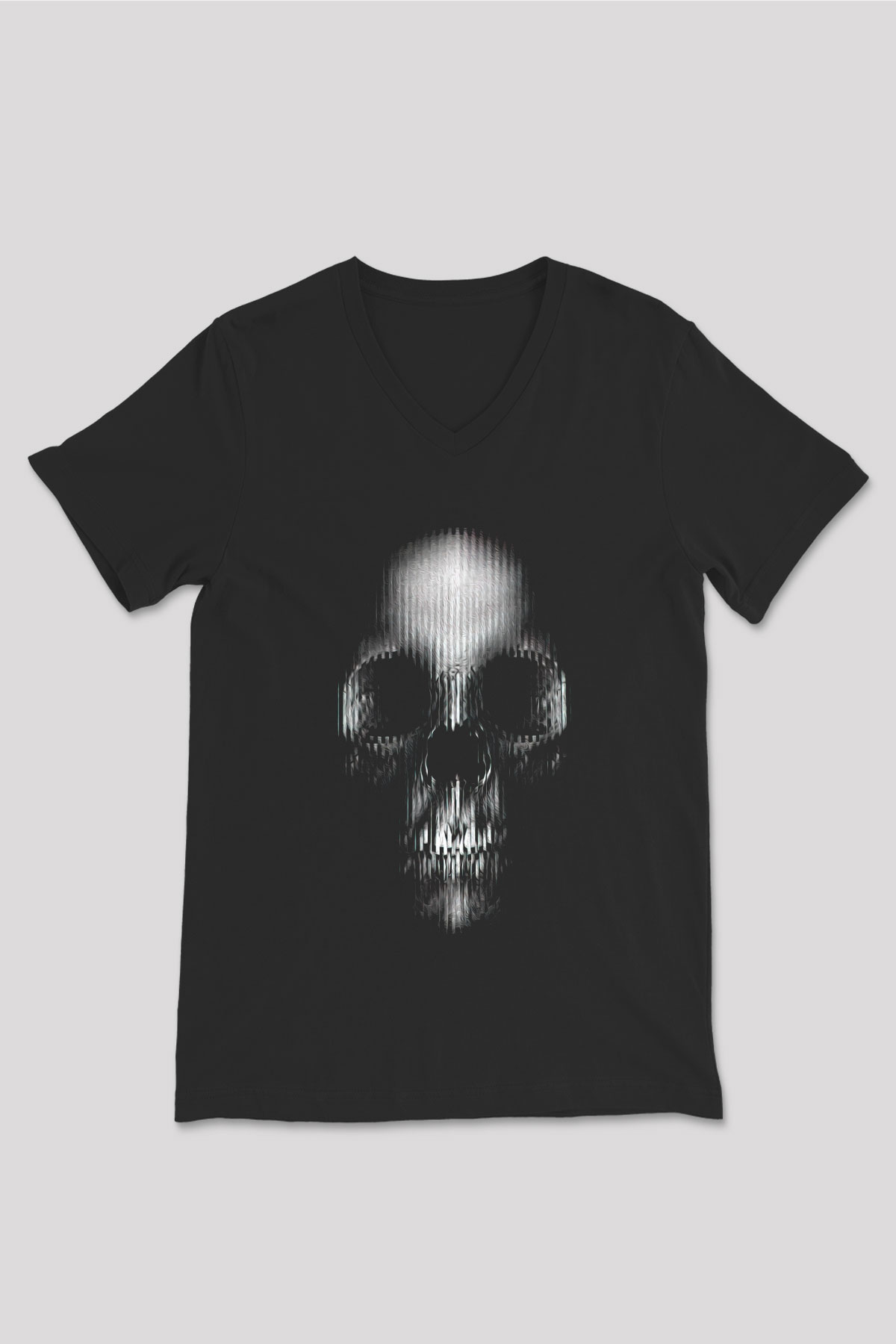 Unisex V Yaka Tişört TSR63