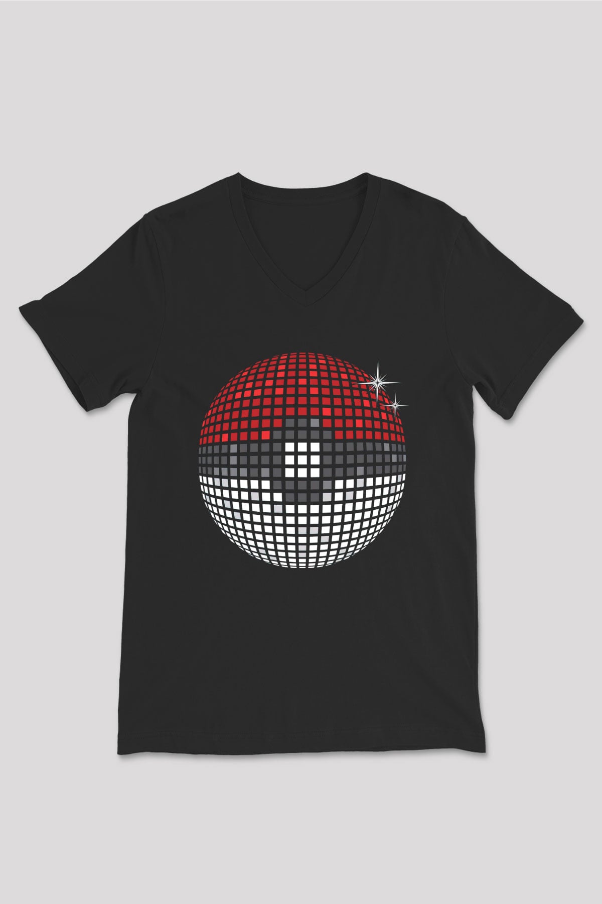 Unisex V Yaka Tişört TSR91