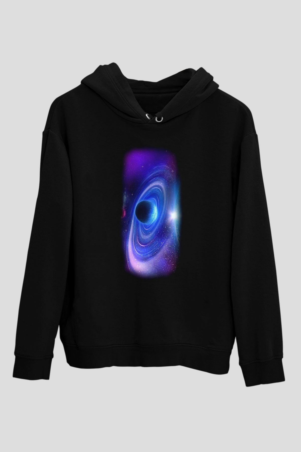 Uzay Siyah Unisex Hoodie