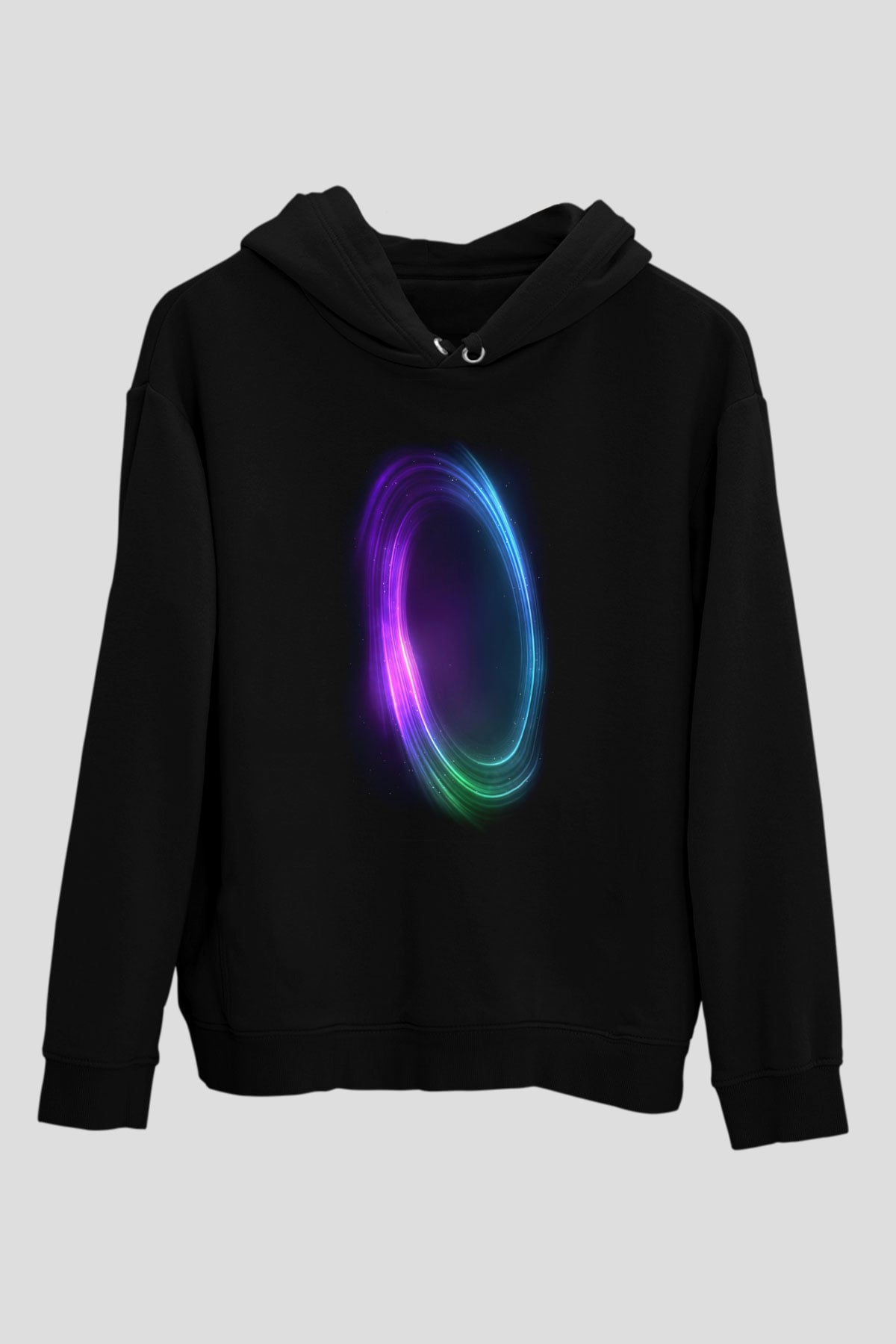 Uzay Siyah Unisex Hoodie