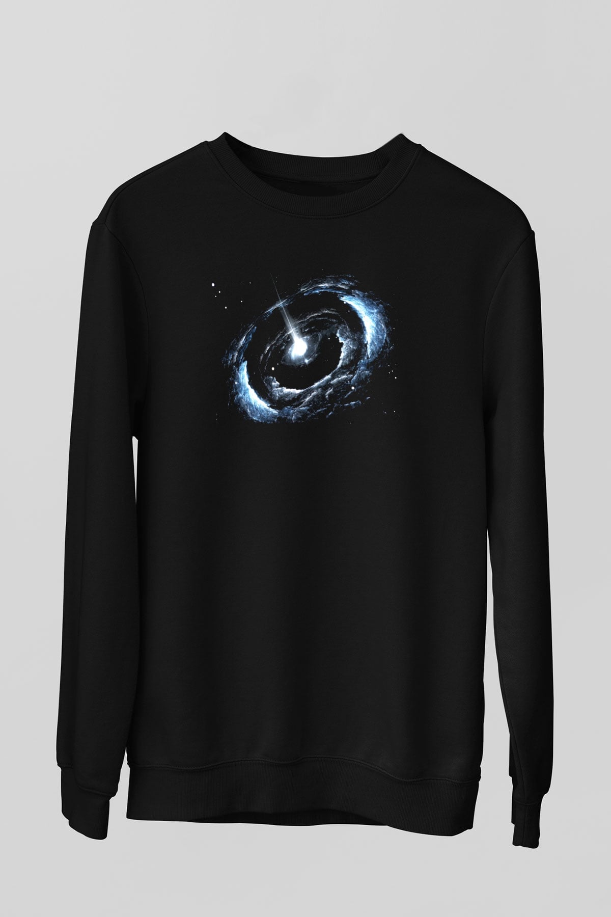 Uzay Siyah Unisex Sweatshirt