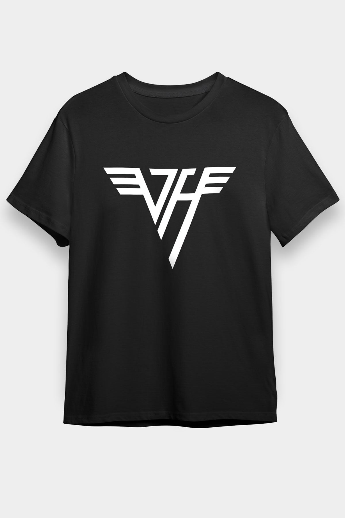 Van Halen Siyah Unisex Tişört T-Shirt - TişörtFabrikası