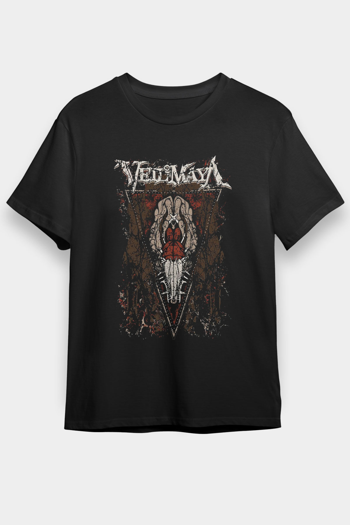 Veil of Maya Siyah Unisex Tişört T-Shirt - TişörtFabrikası