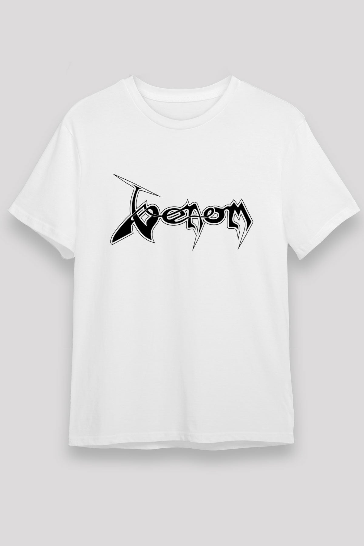 Venom Beyaz Unisex Tişört T-Shirt - TişörtFabrikası