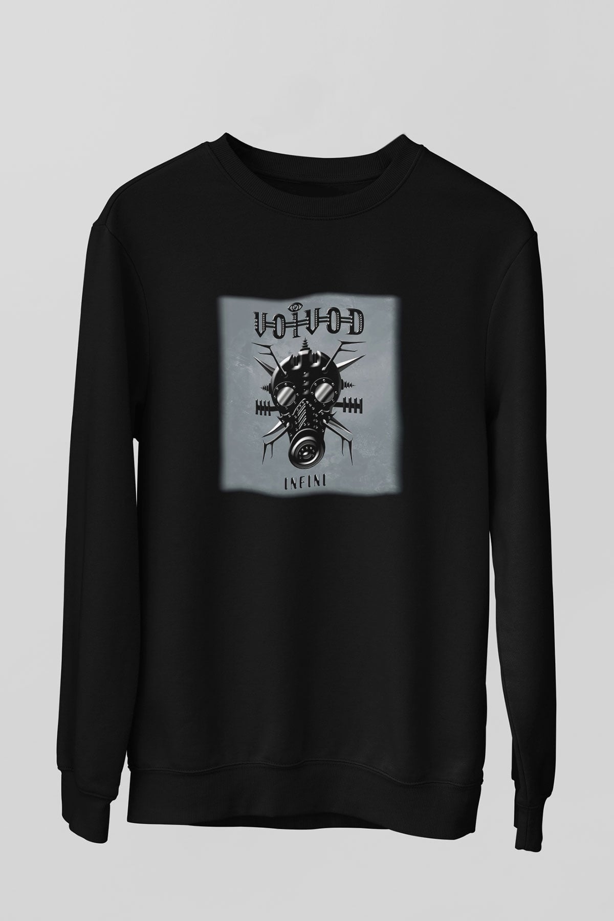 Voivod Siyah Unisex Sweatshirt