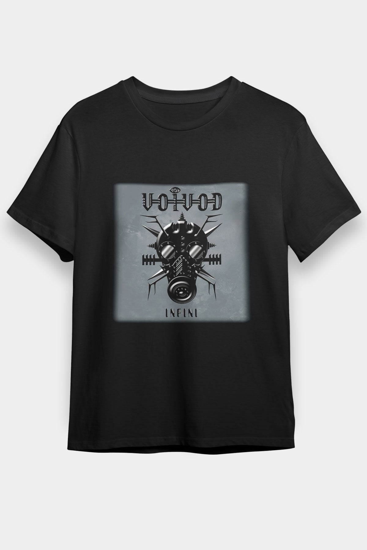 Voivod Siyah Unisex Tişört T-Shirt - TişörtFabrikası