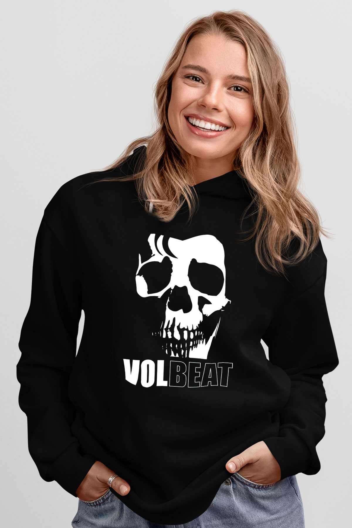 Volbeat Siyah Unisex Hoodie