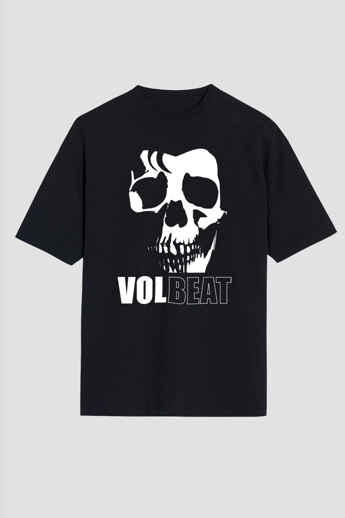 Volbeat Siyah Unisex Oversize Tişört T-Shirt