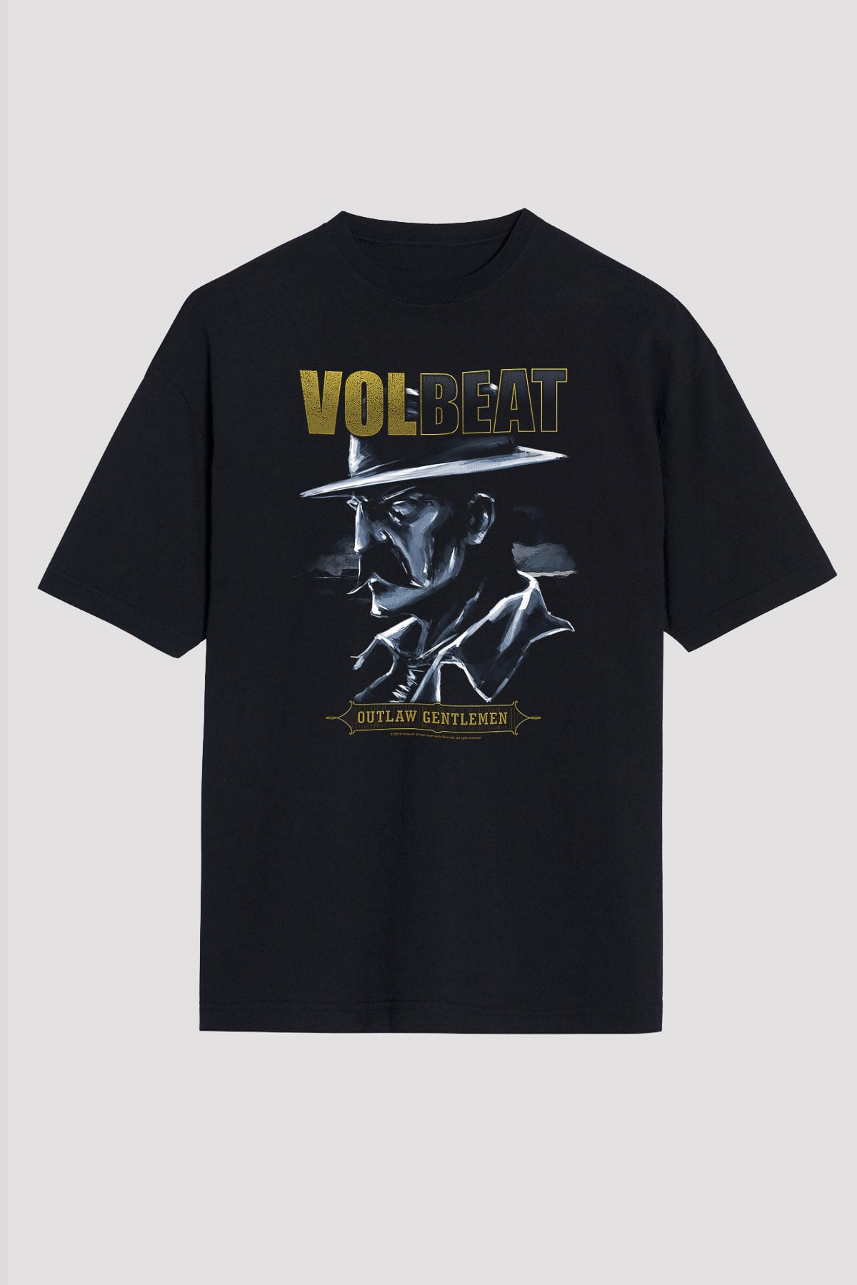 Volbeat Siyah Unisex Oversize Tişört T-Shirt