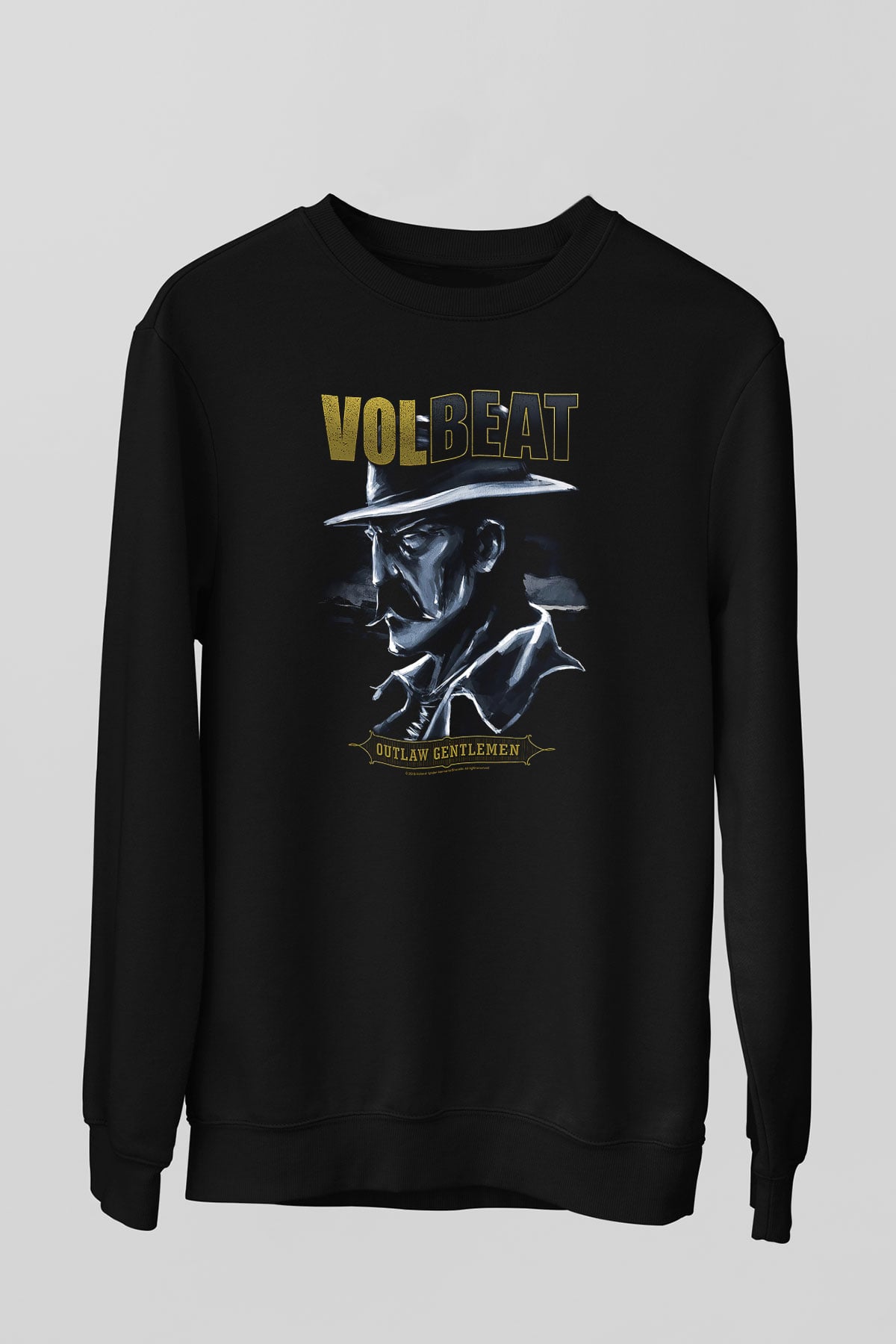 Volbeat Siyah Unisex Sweatshirt