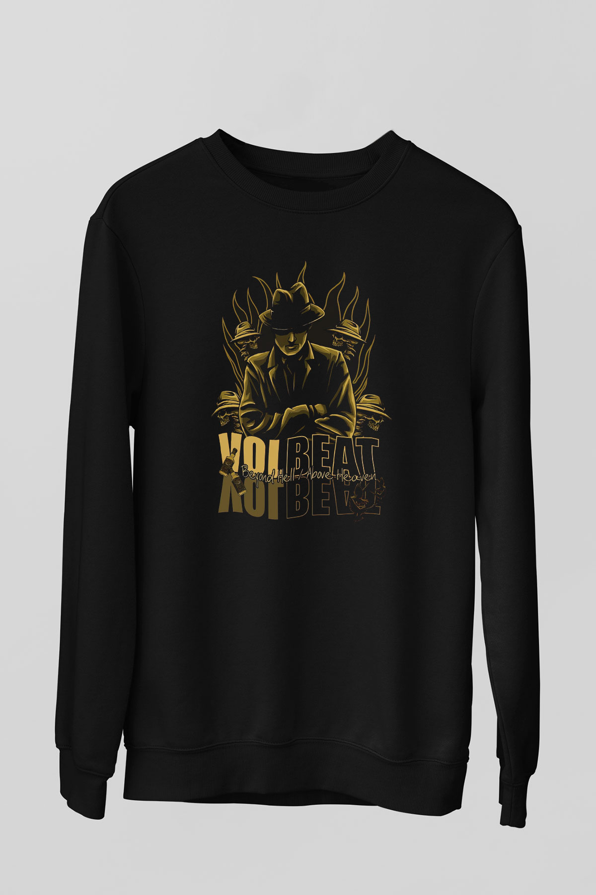 Volbeat Siyah Unisex Sweatshirt
