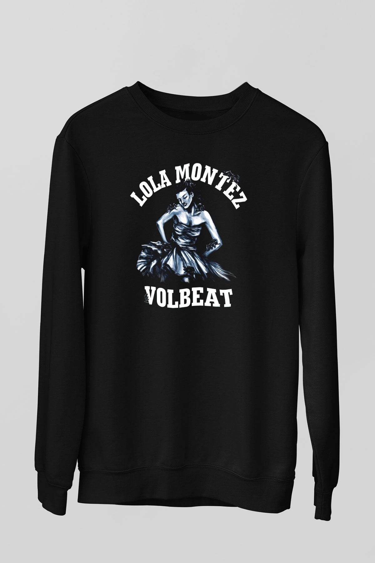 Volbeat Siyah Unisex Sweatshirt