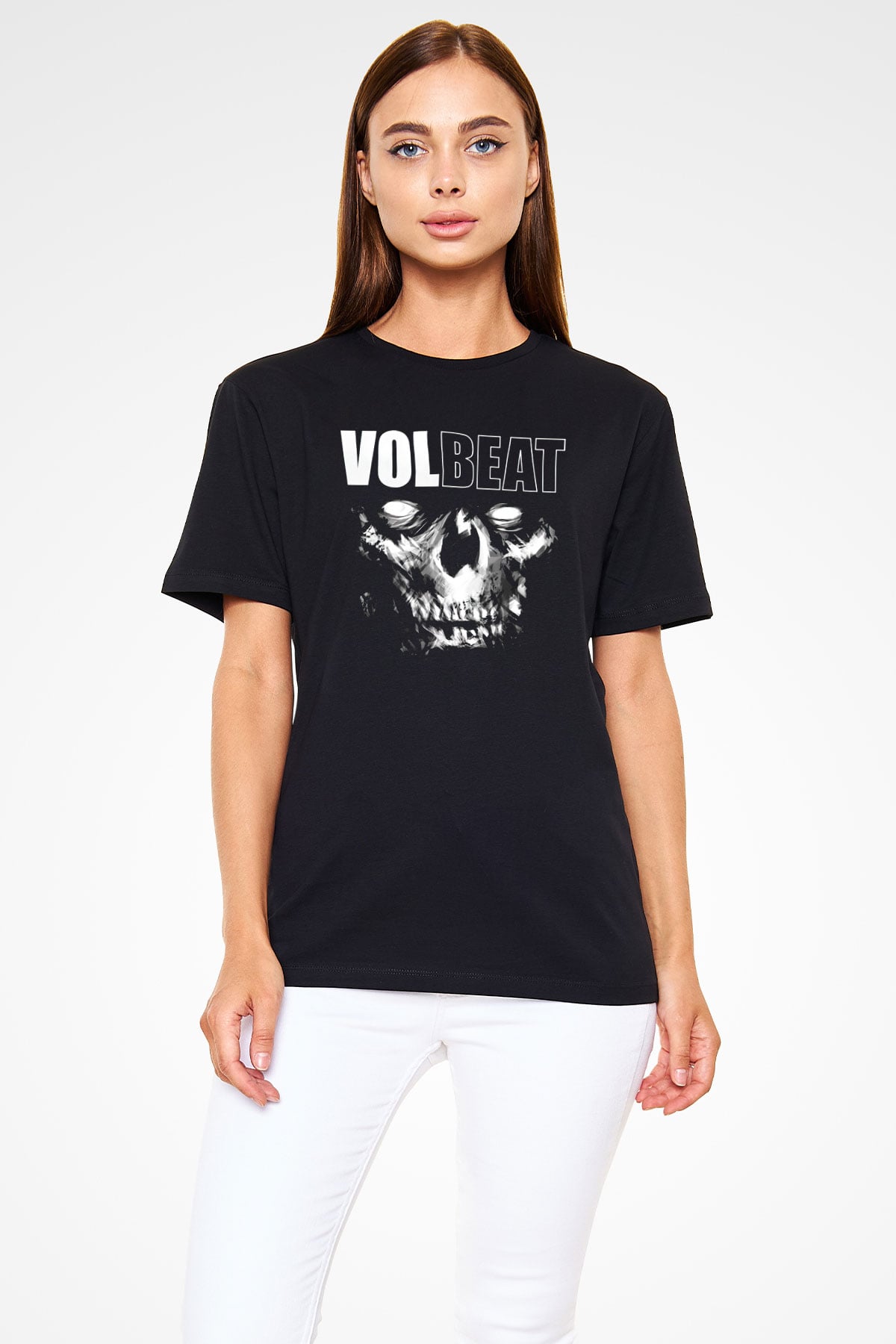 Volbeat Siyah Unisex Tişört T-Shirt - TişörtFabrikası
