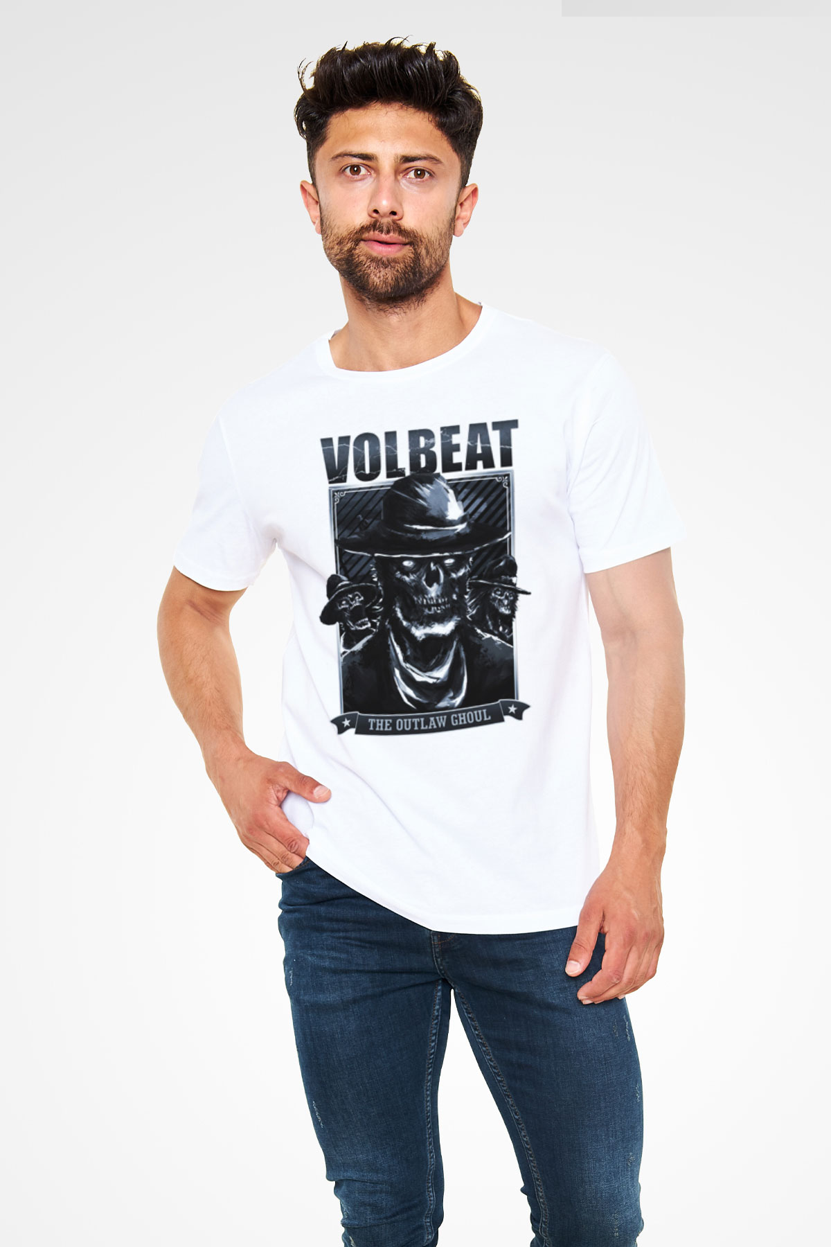 Volbeat Siyah Unisex Tişört T-Shirt - TişörtFabrikası