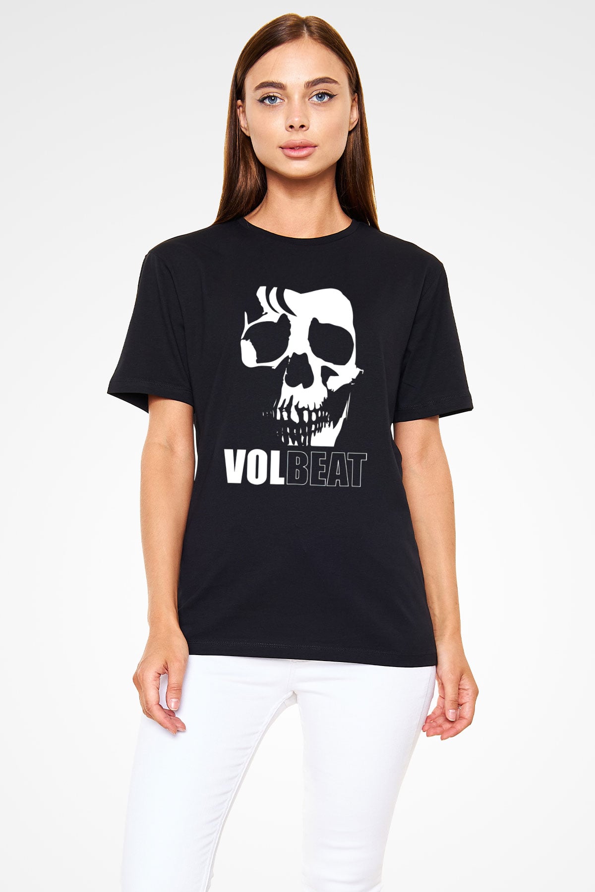 Volbeat Siyah Unisex Tişört T-Shirt - TişörtFabrikası