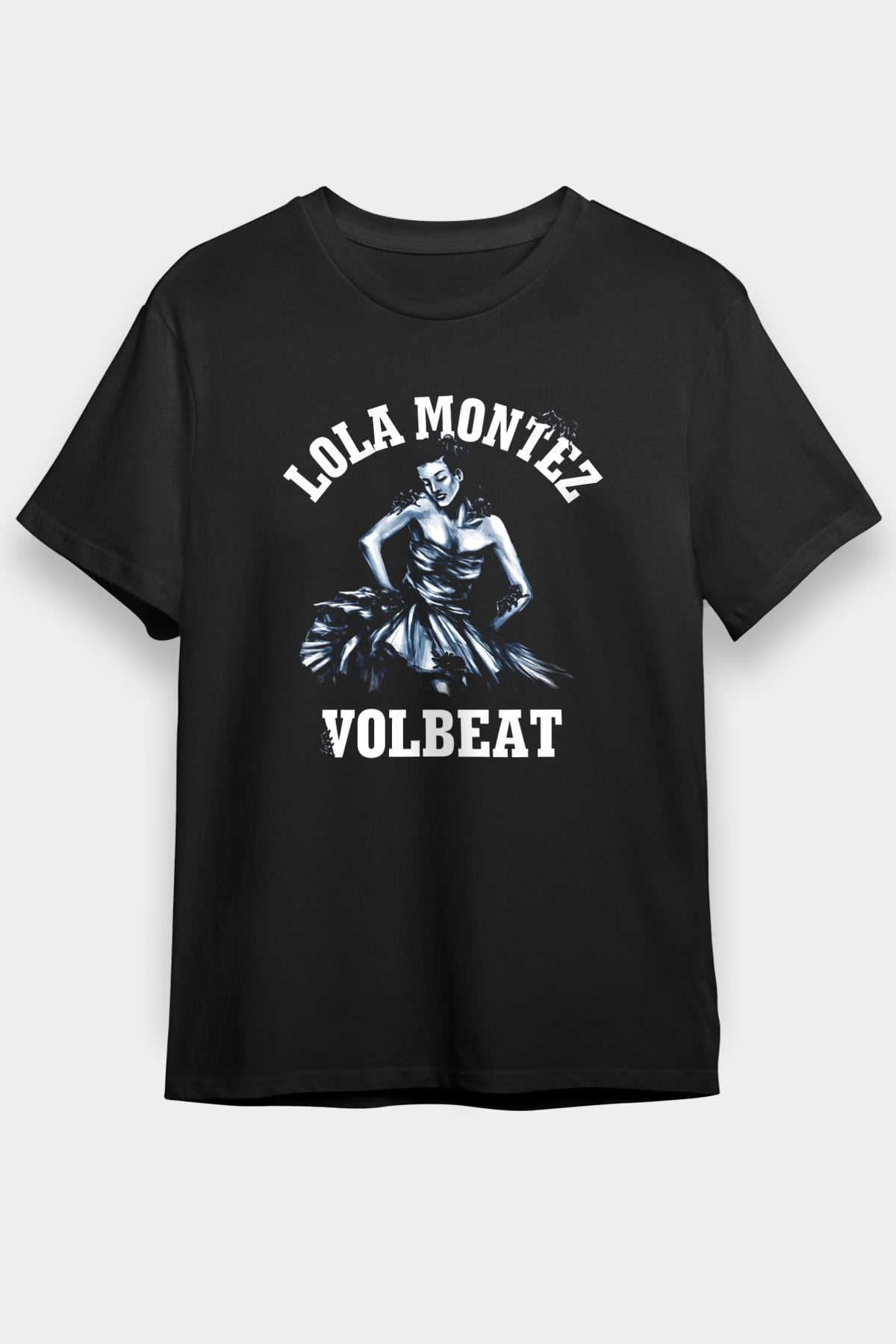 Volbeat Siyah Unisex Tişört T-Shirt - TişörtFabrikası