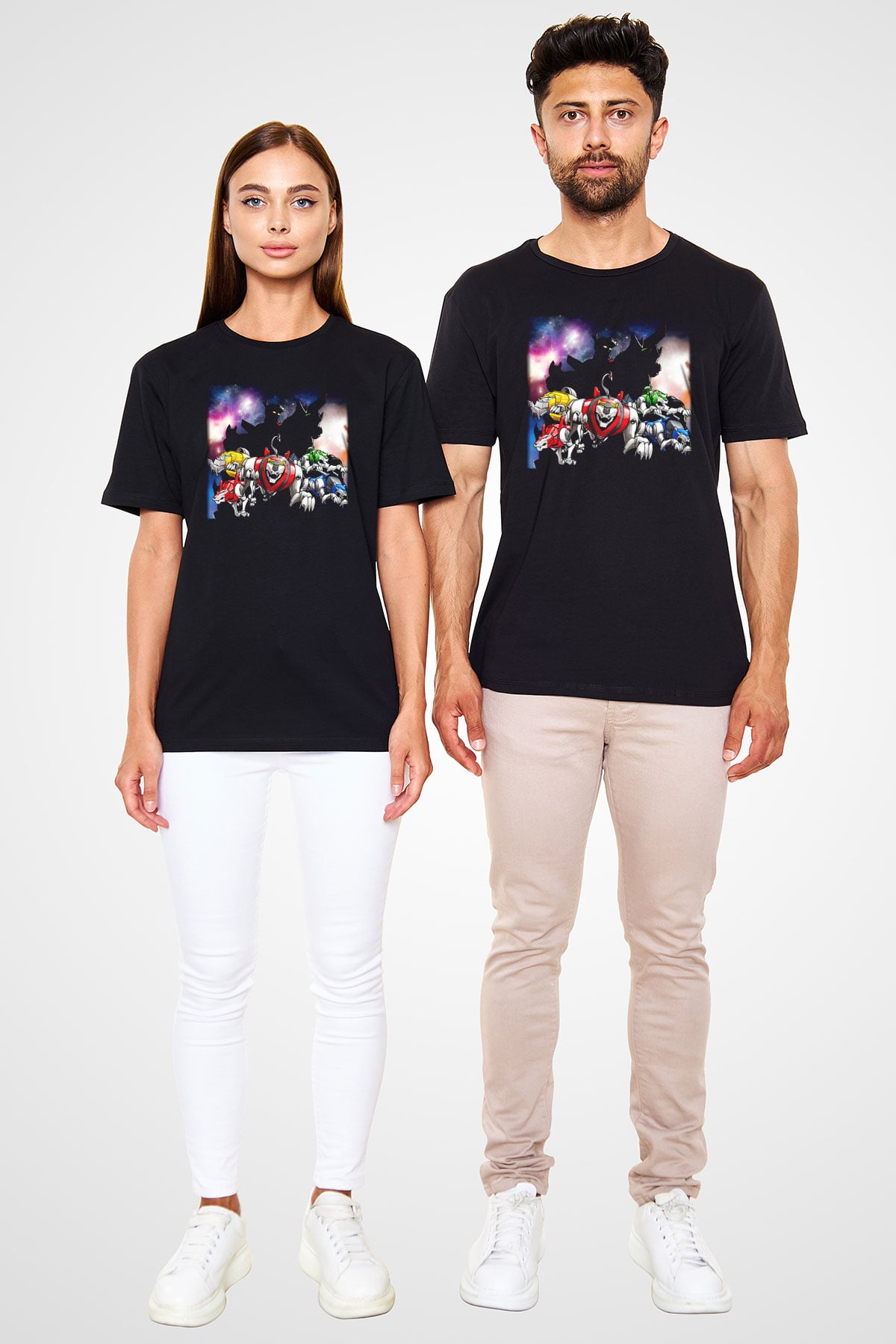 Voltron Siyah Unisex Tişört