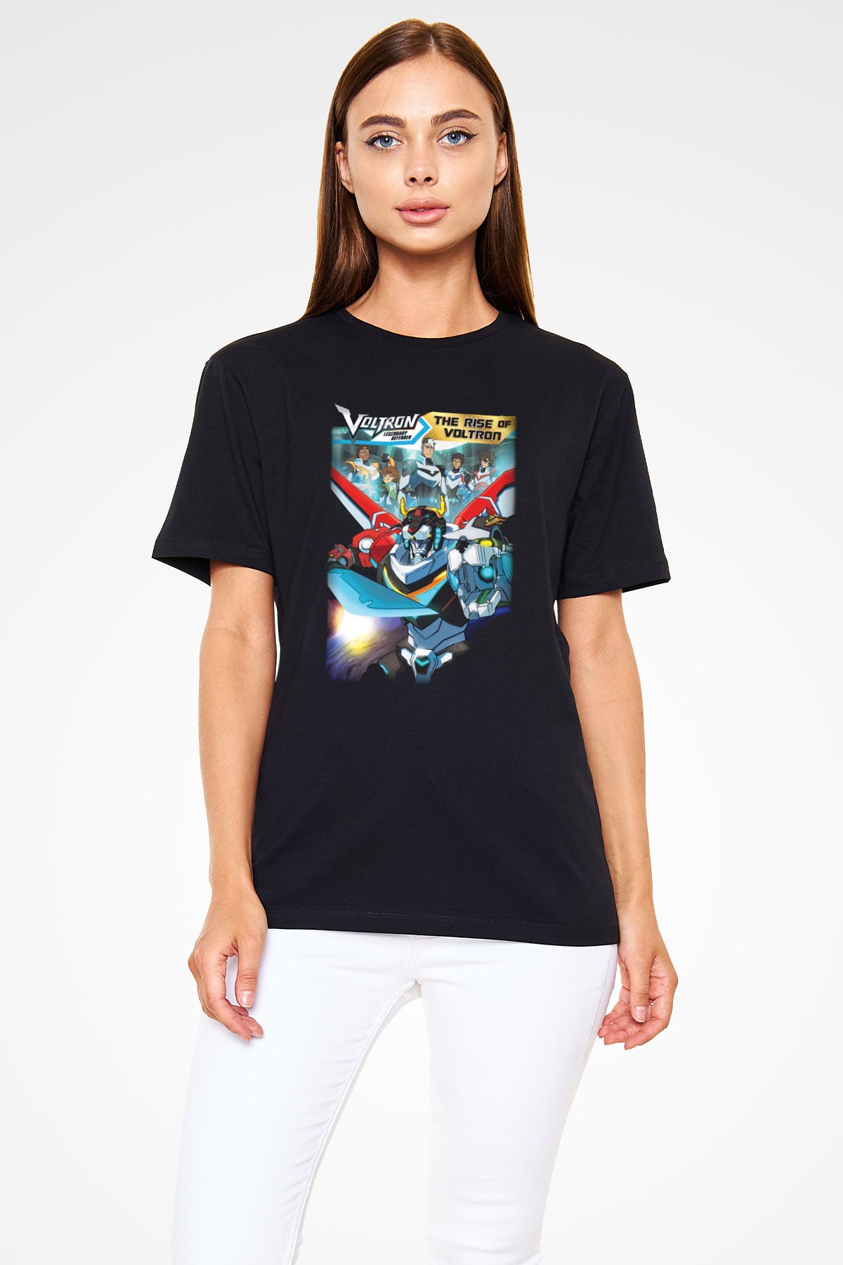 Voltron Siyah Unisex Tişört