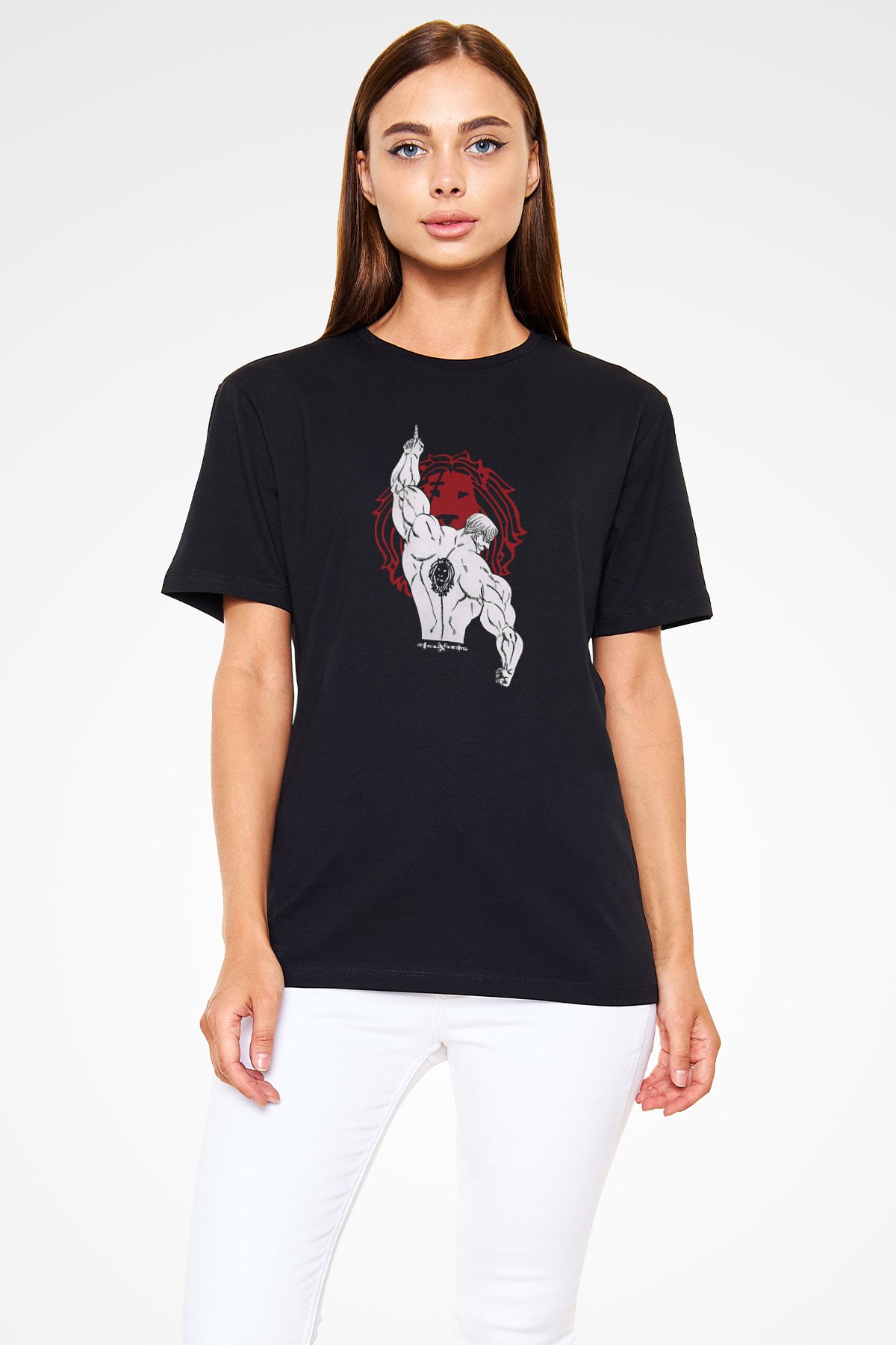 Vücut geliştirme Siyah Unisex Tişört T-Shirt - TişörtFabrikası