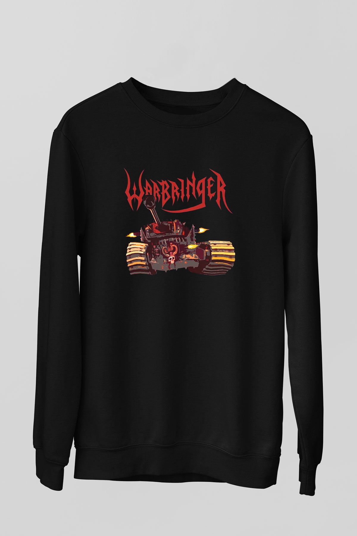 Warbringer Siyah Unisex Sweatshirt