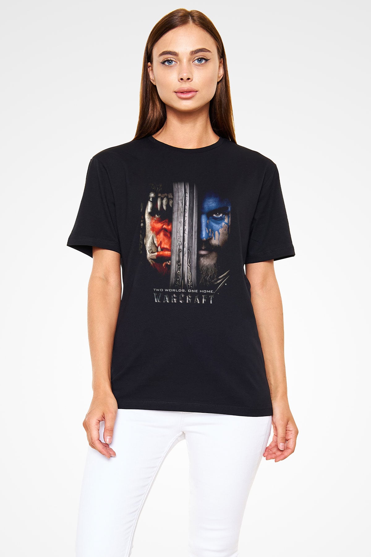 Warcraft Siyah Unisex Tişört T-Shirt