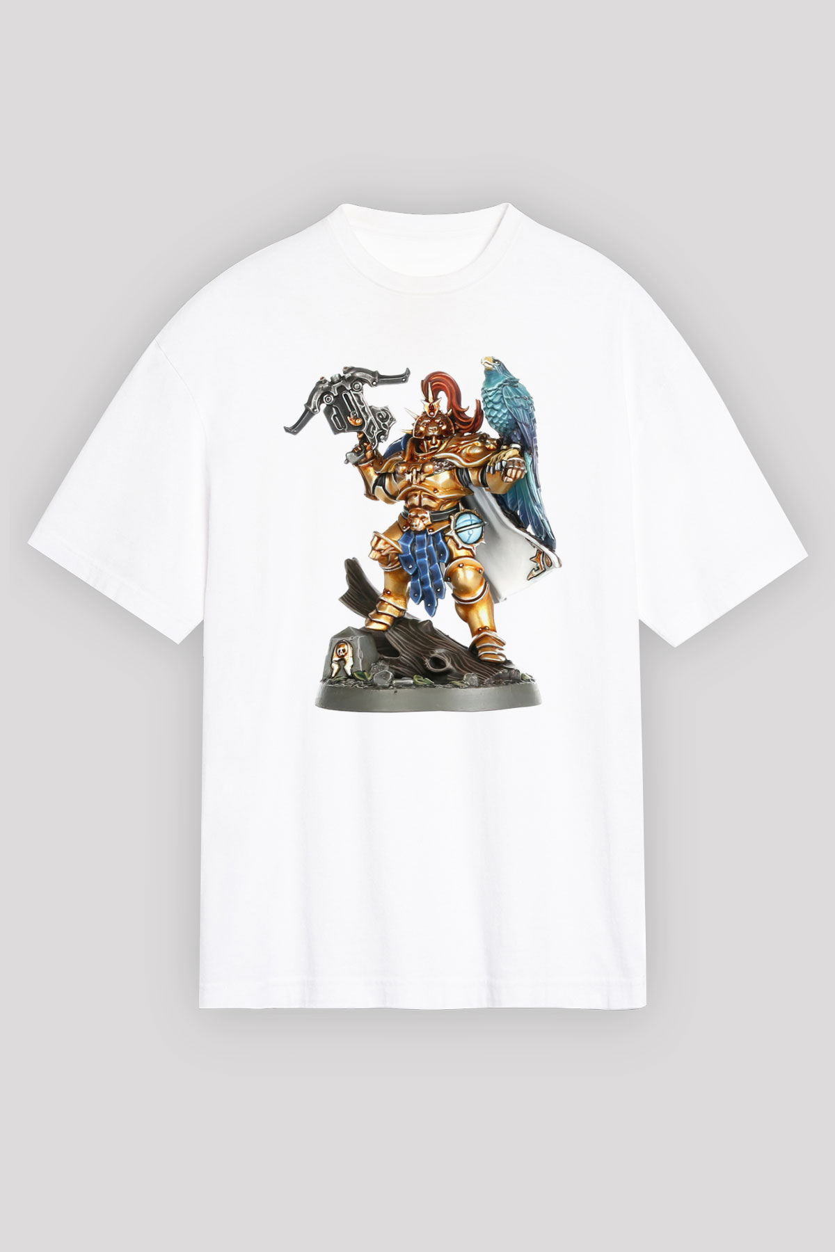 Warhammer Beyaz Unisex Tişört T-Shirt