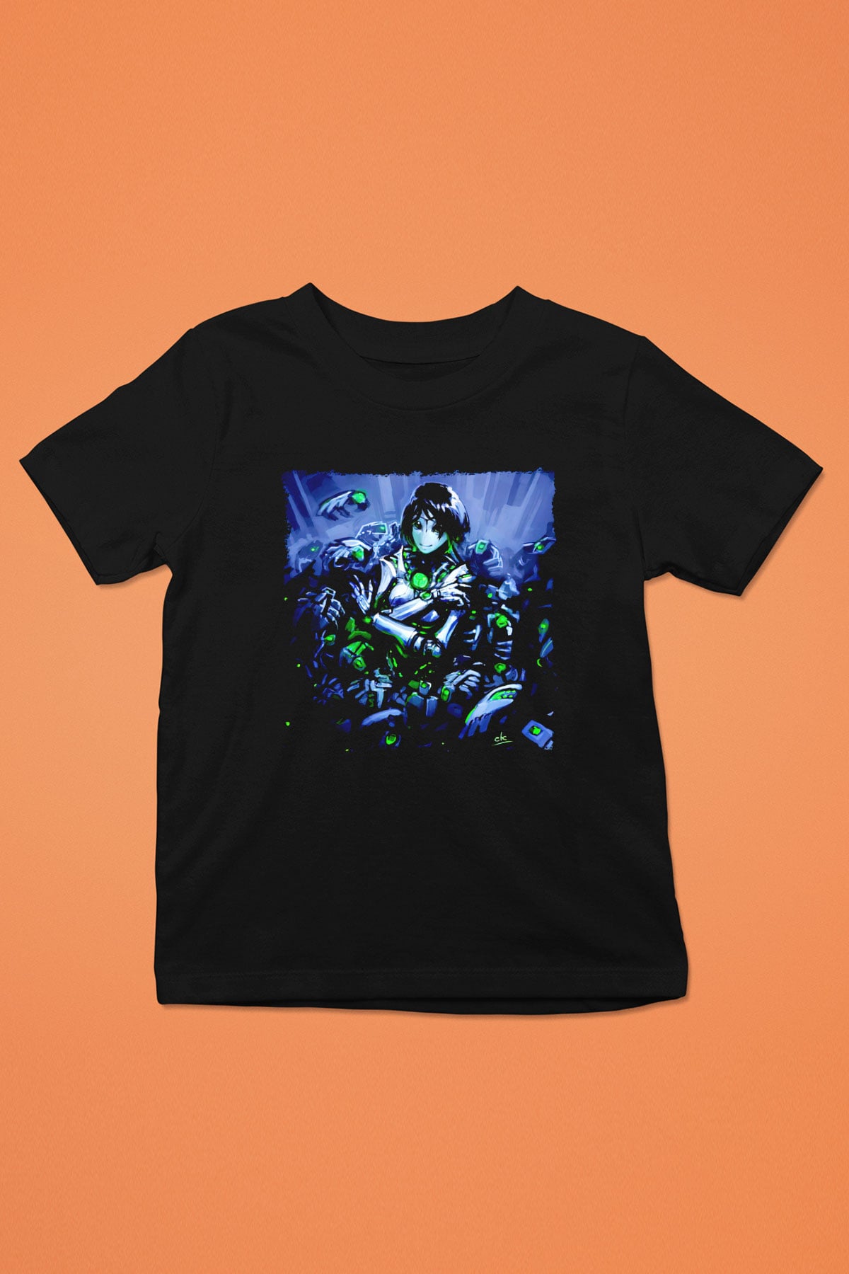Warhammer Siyah Unisex Çocuk Tişört