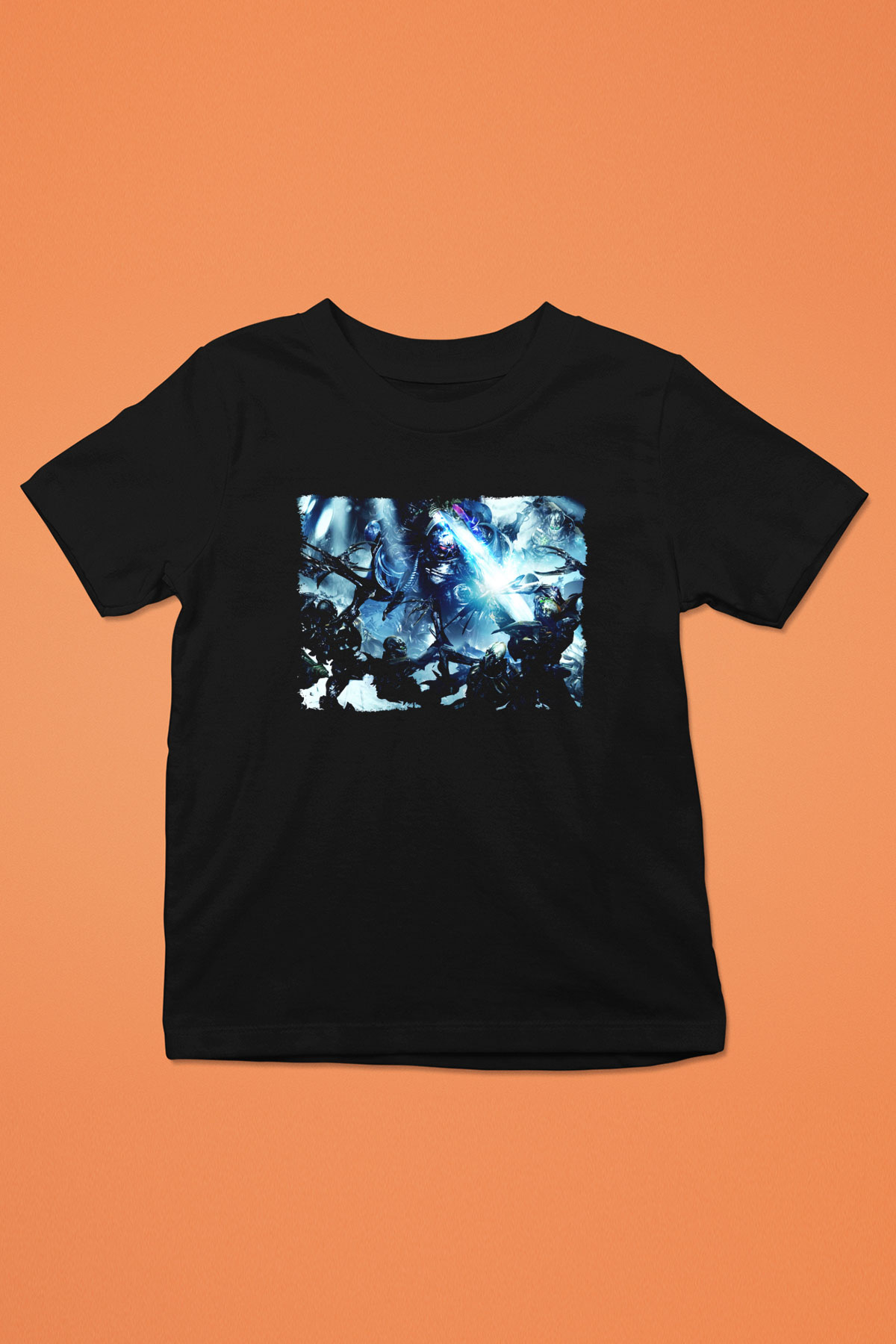Warhammer Siyah Unisex Çocuk Tişört
