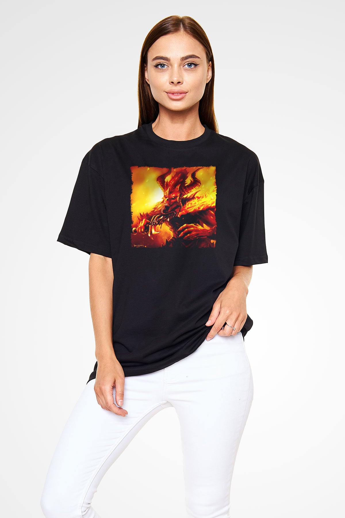 Warhammer Siyah Unisex Tişört T-Shirt