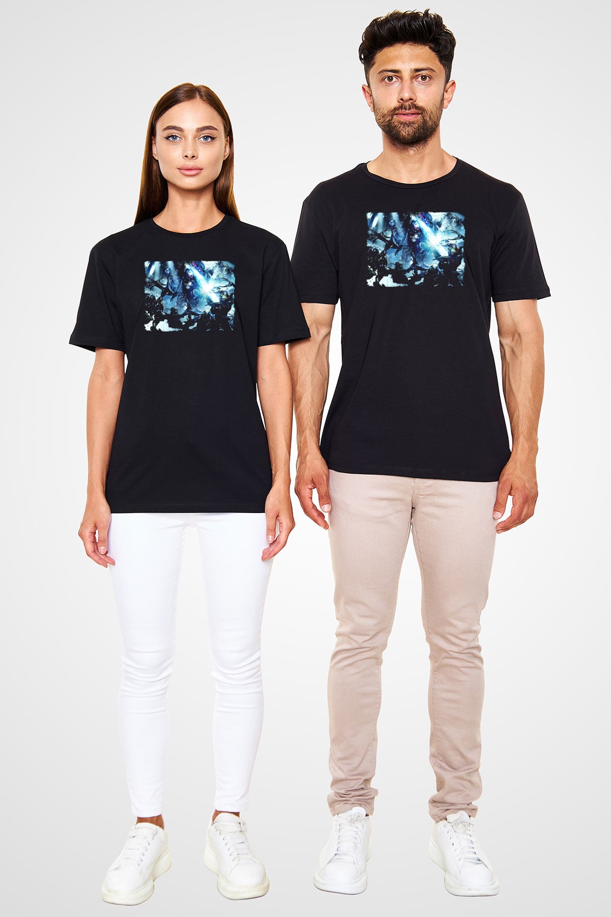 Warhammer Siyah Unisex Tişört T-Shirt