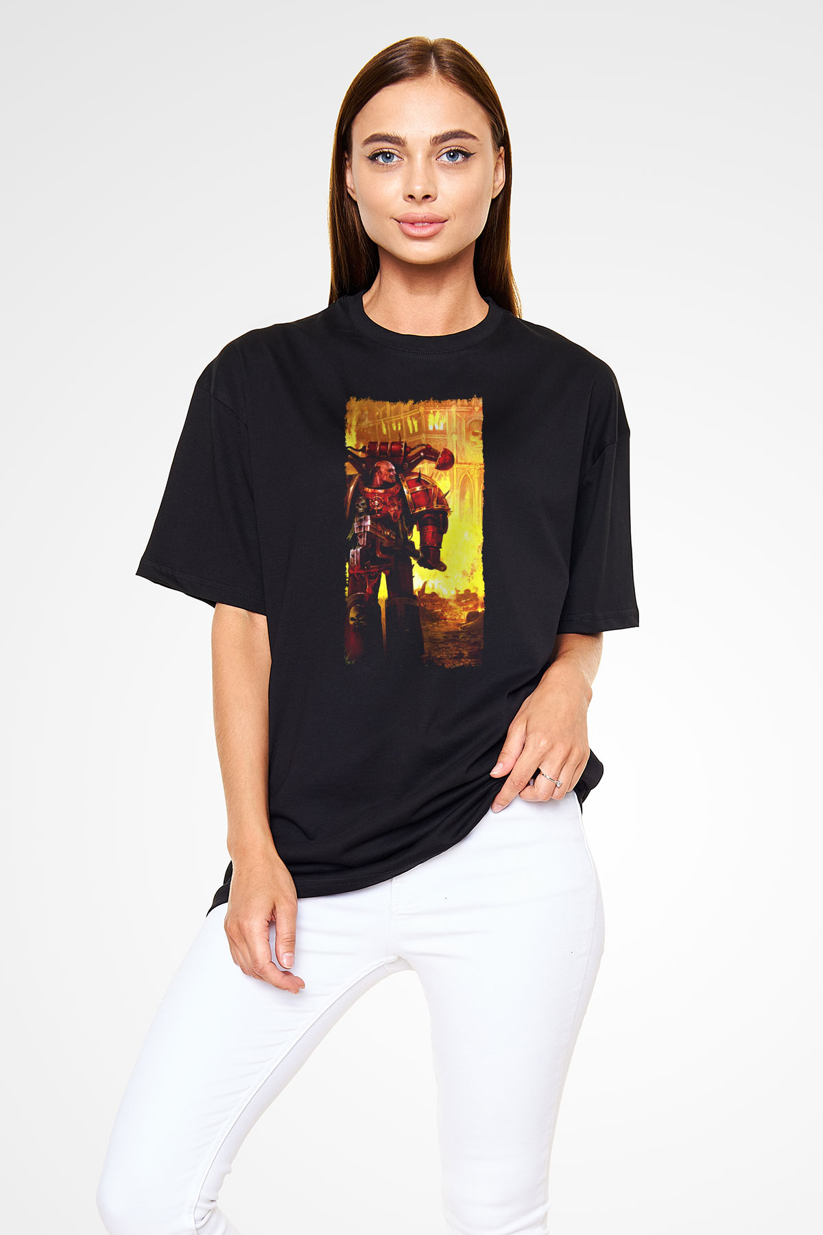 Warhammer Siyah Unisex Tişört T-Shirt