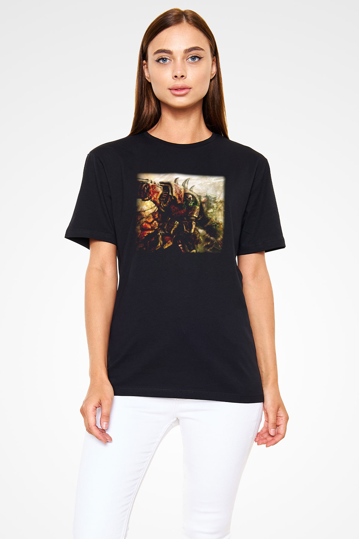 Warhammer Siyah Unisex Tişört T-Shirt