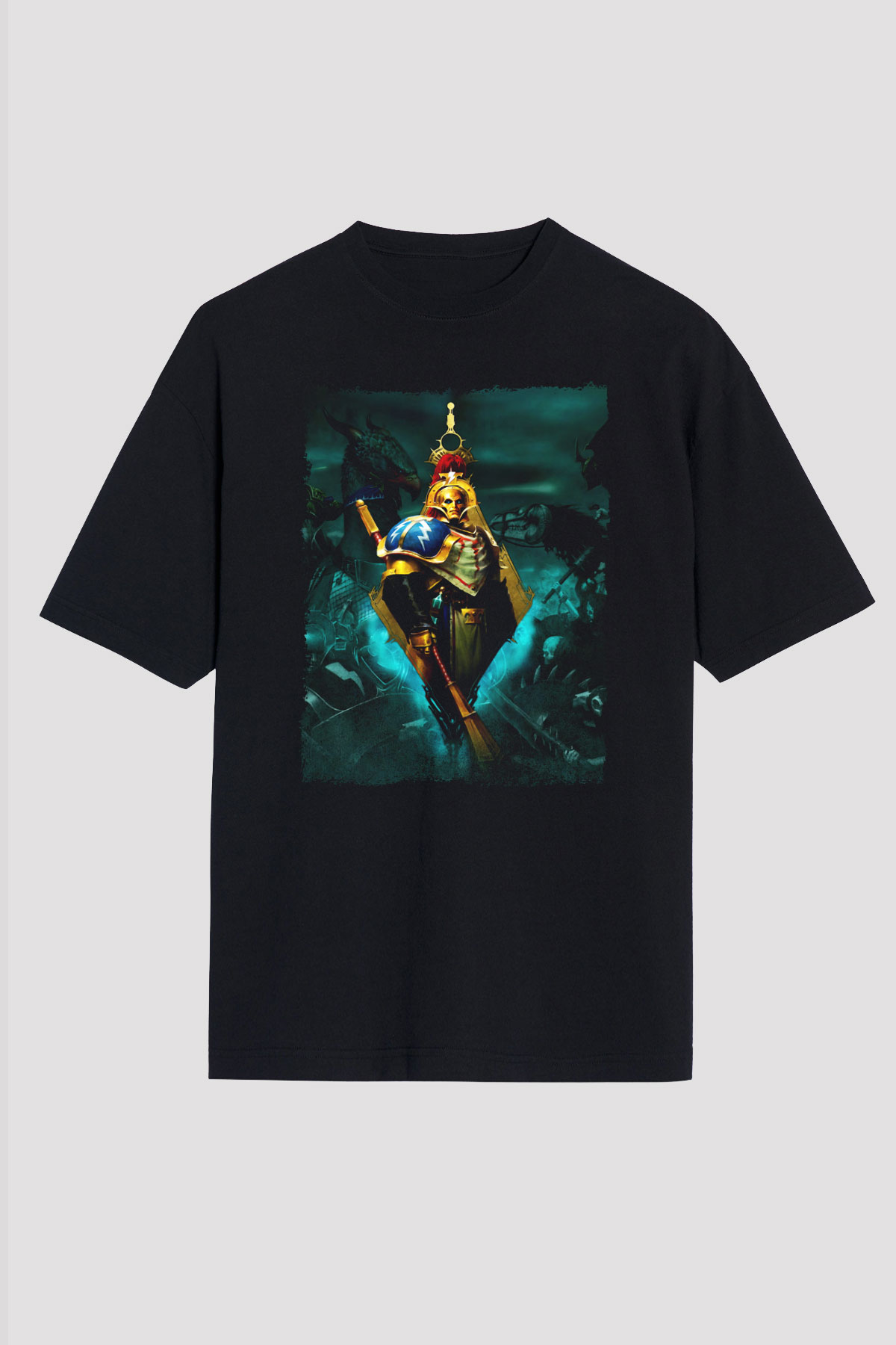 Warhammer Siyah Unisex Tişört T-Shirt