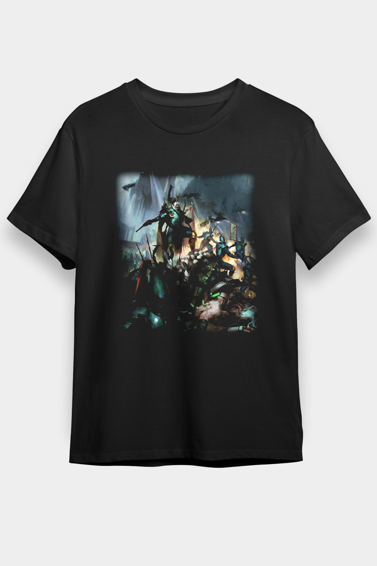 Warhammer Siyah Unisex Tişört T-Shirt