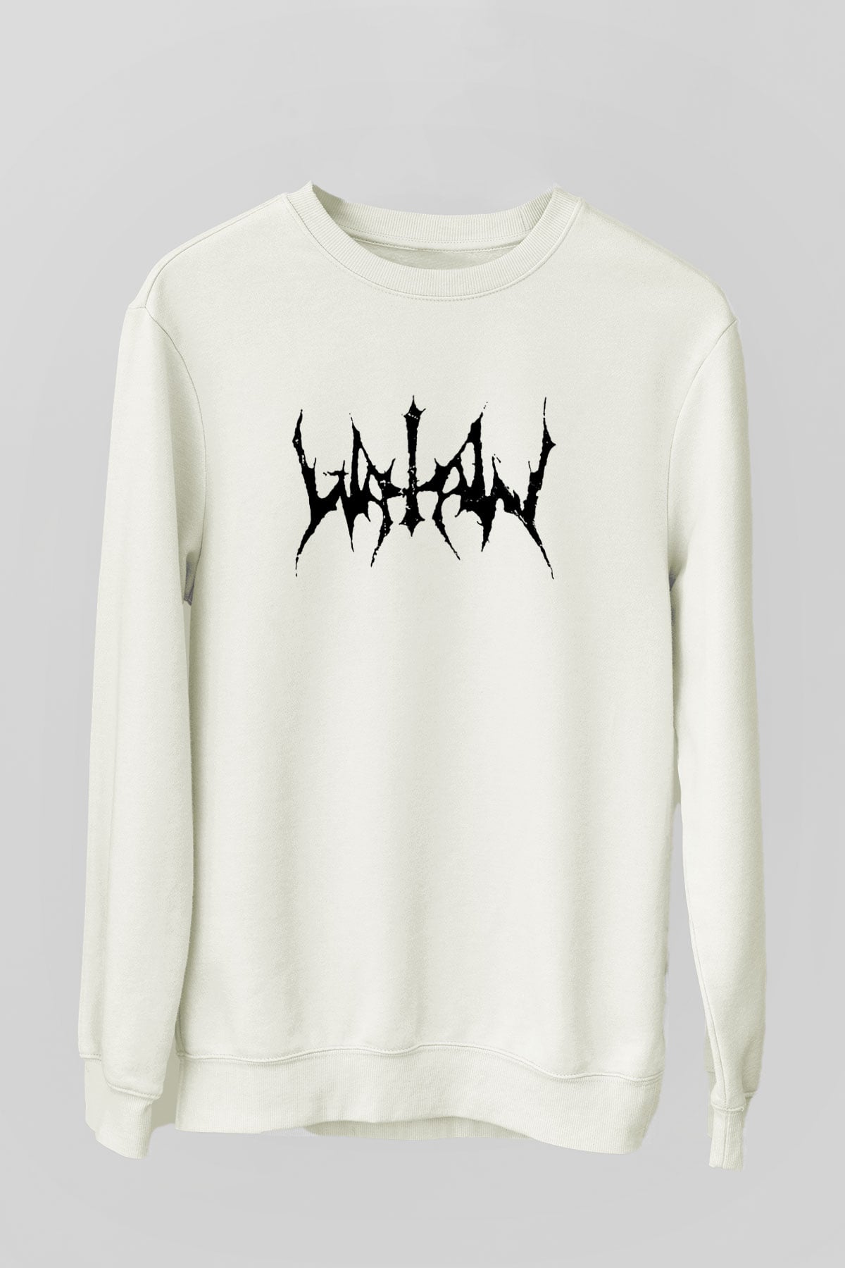 Watain Beyaz Unisex Sweatshirt