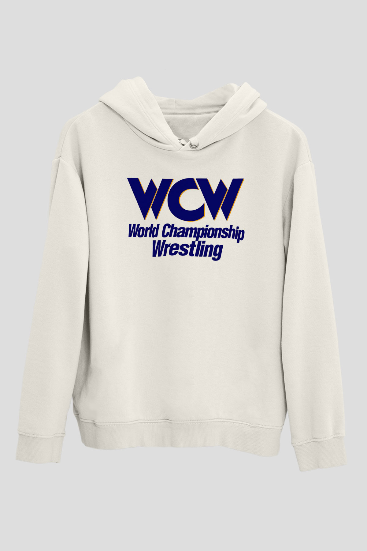 WCW Beyaz Unisex Hoodie