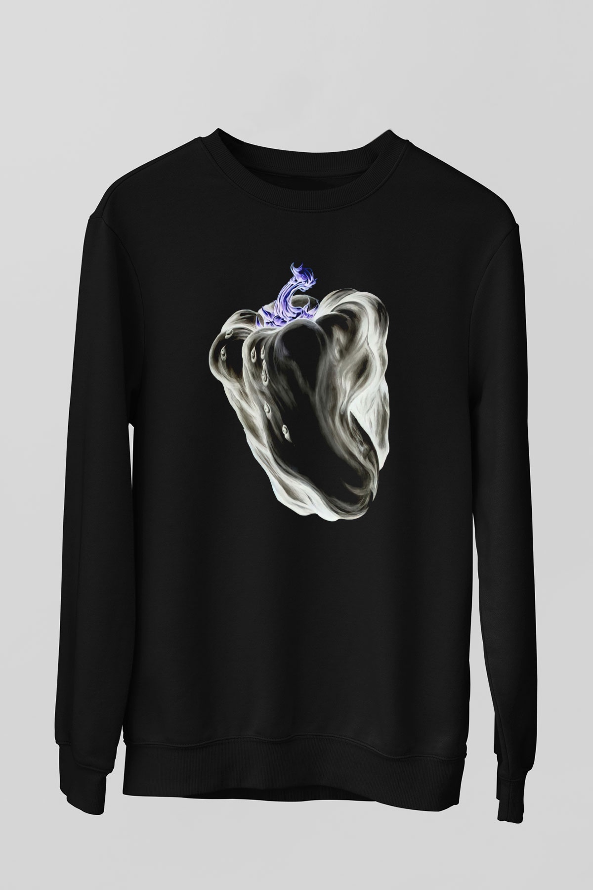 Ween Siyah Unisex Sweatshirt