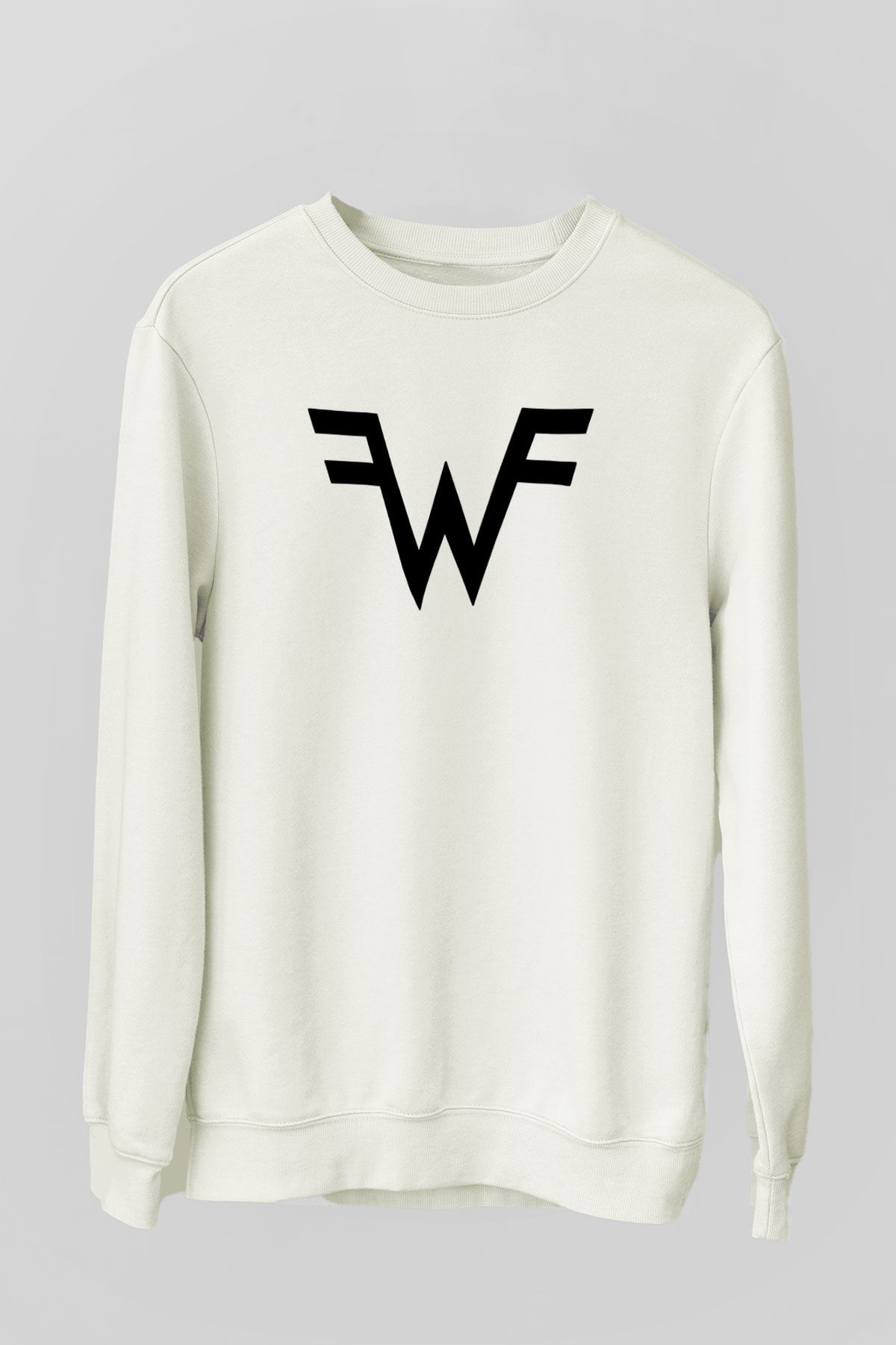 Weezer Beyaz Unisex Sweatshirt