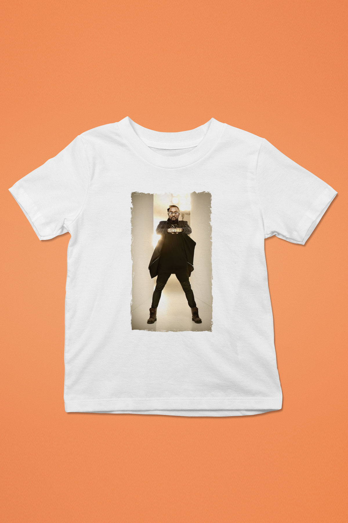 Will.I.Am Beyaz Unisex Çocuk Tişört