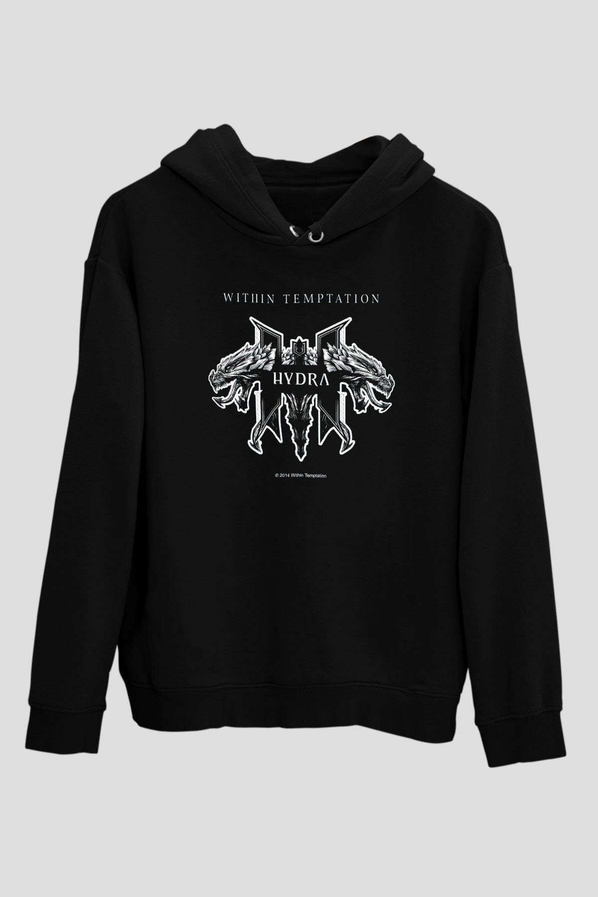 Within Temptation Siyah Unisex Hoodie